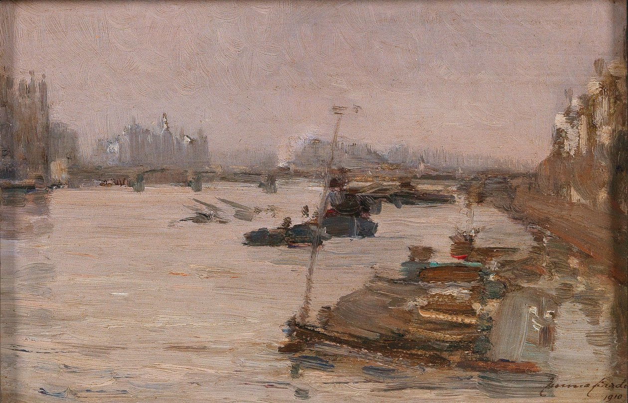 De Theems, Londen door Emma Ciardi