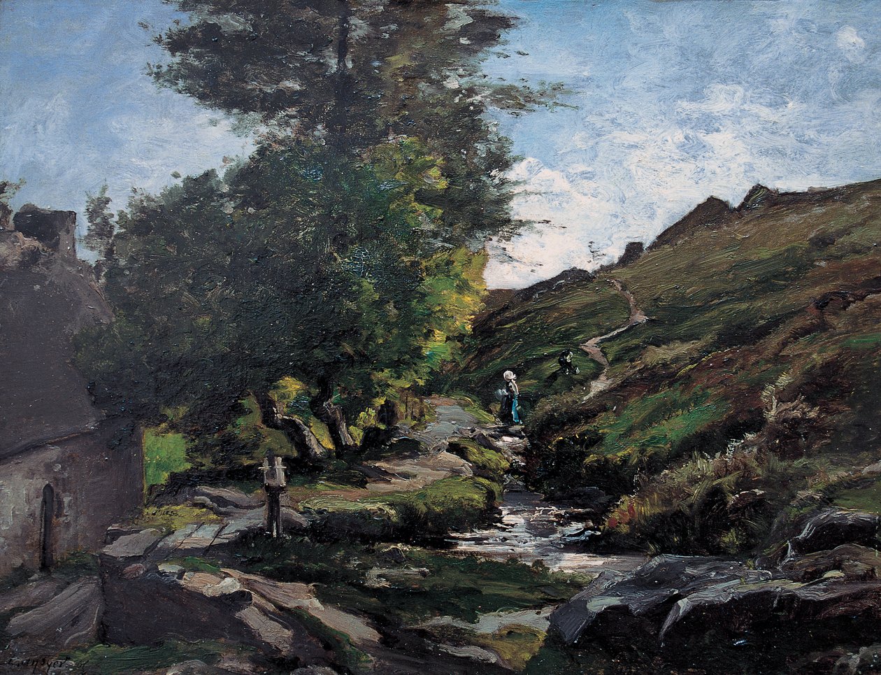 Tréboul, Moulin du Figuier door Emmanuel Lansyer