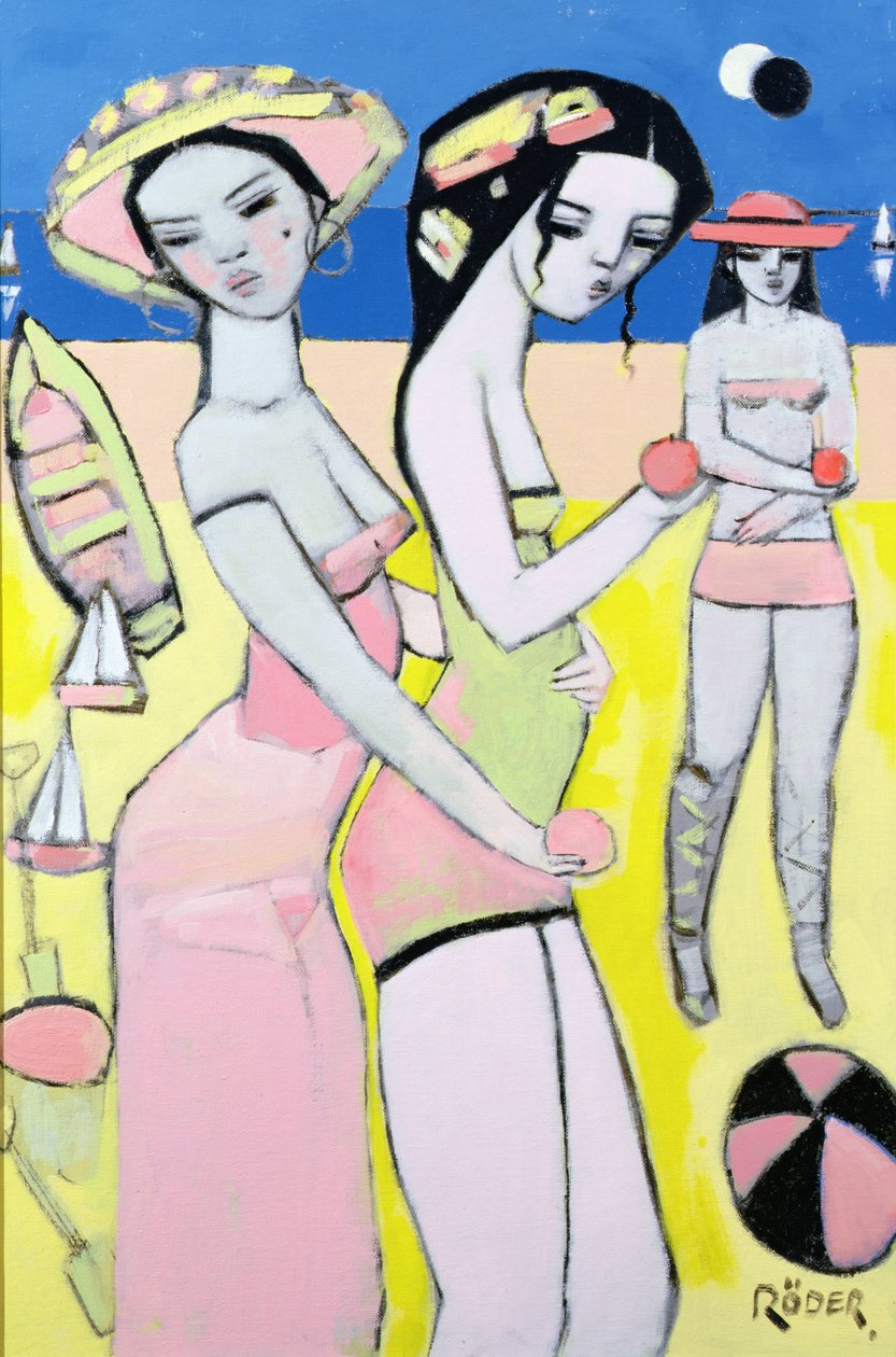 Gedeeltelijke zonsverduistering, 2007 door Endre Roder
