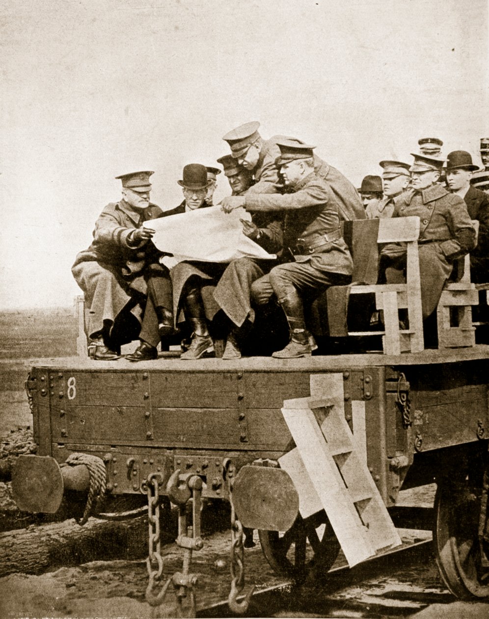 Amerikanen in Frankrijk, 1918 door English Photographer