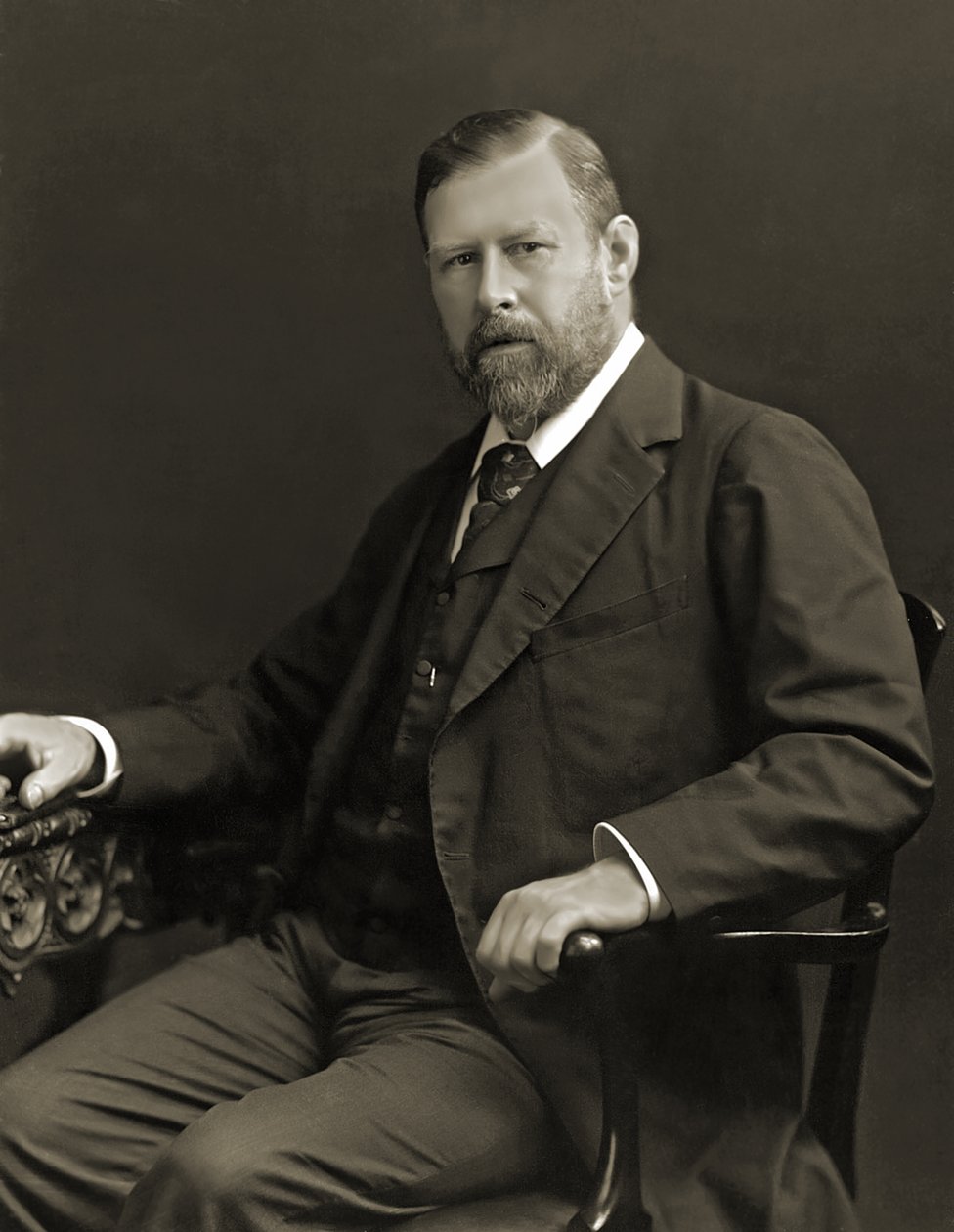 Bram Stoker, 1906 door English Photographer