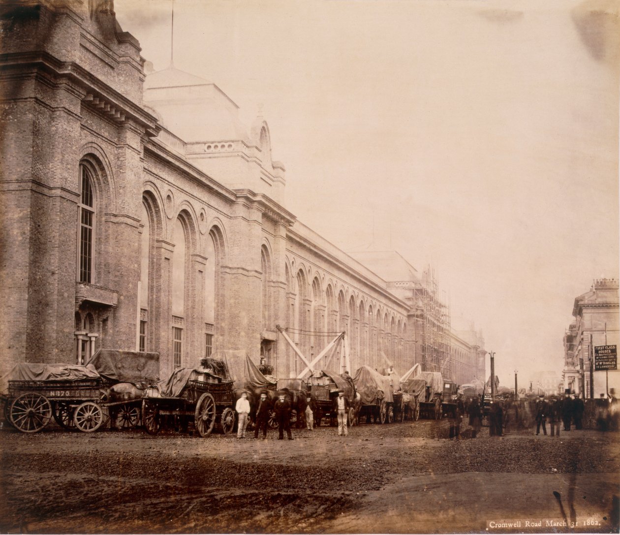 Cromwell Road, maart 1862 door English Photographer