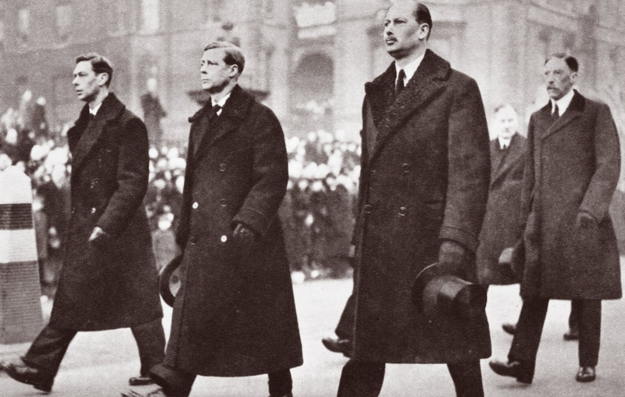 Begrafenisstoet van George V, januari 1936 door English Photographer