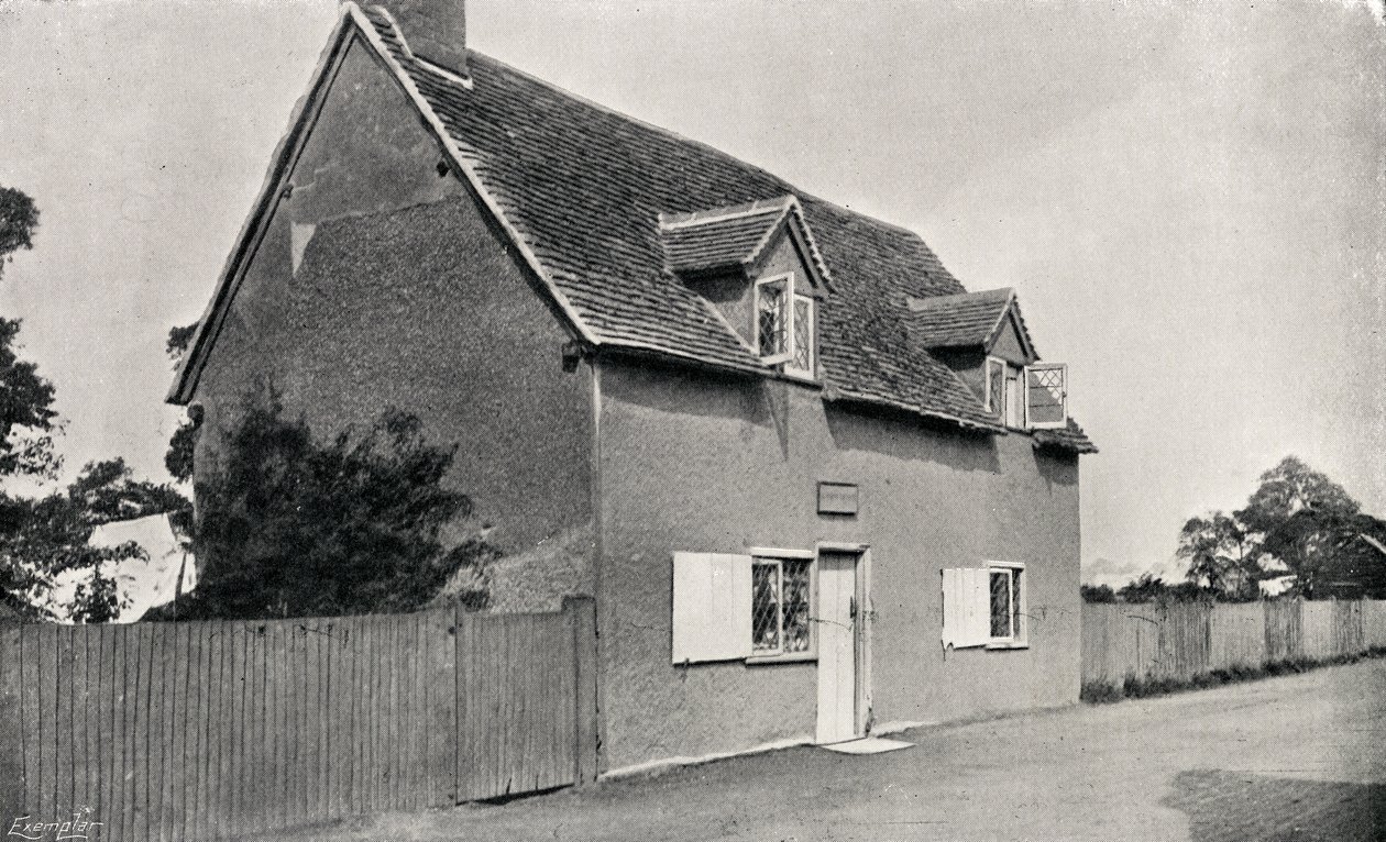 Huis van John Bunyan (1628-88) in Bedfordshire door English Photographer
