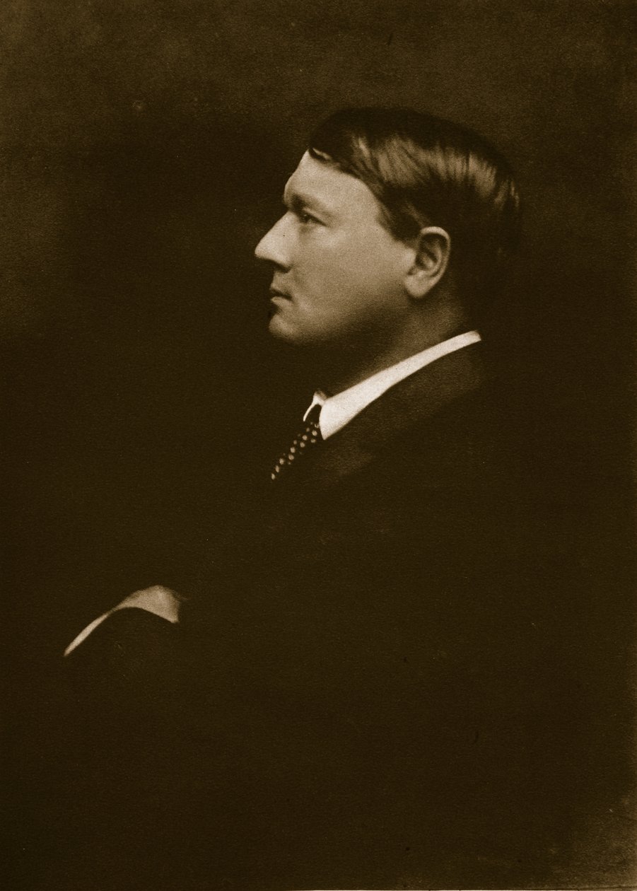 Lord Northcliffe, benoemd tot hoofd van de Britse Oorlogsmissie in de V.S.A., juni 1917, 1914-19 door English Photographer