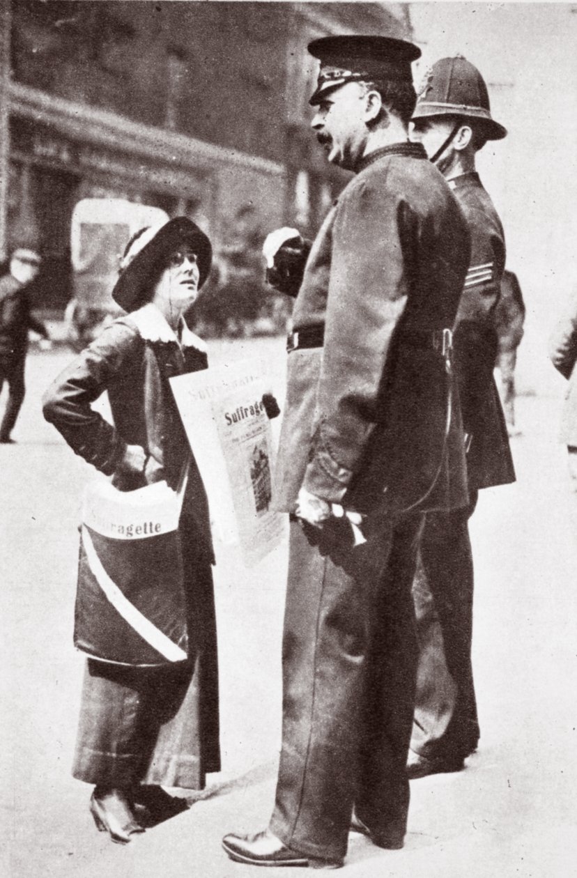 Suffragette, 1913 door English Photographer