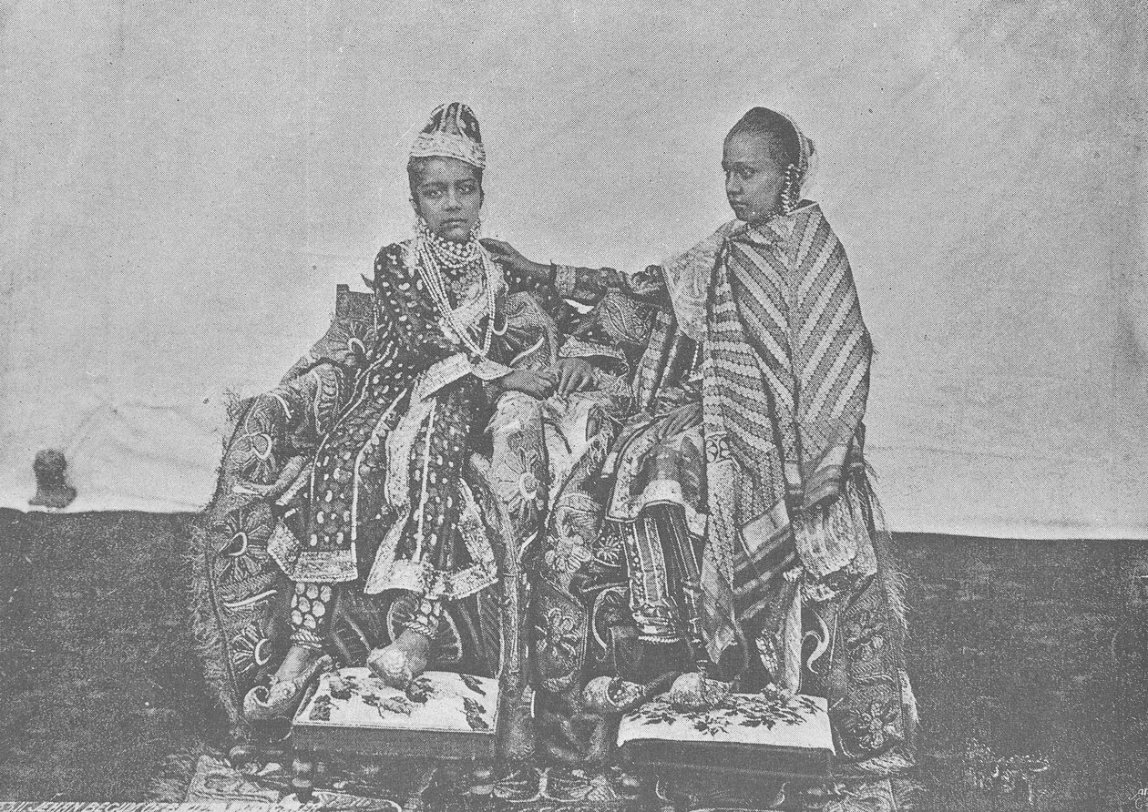 Sultan Shahjahan, Begum van Bhopal door English Photographer