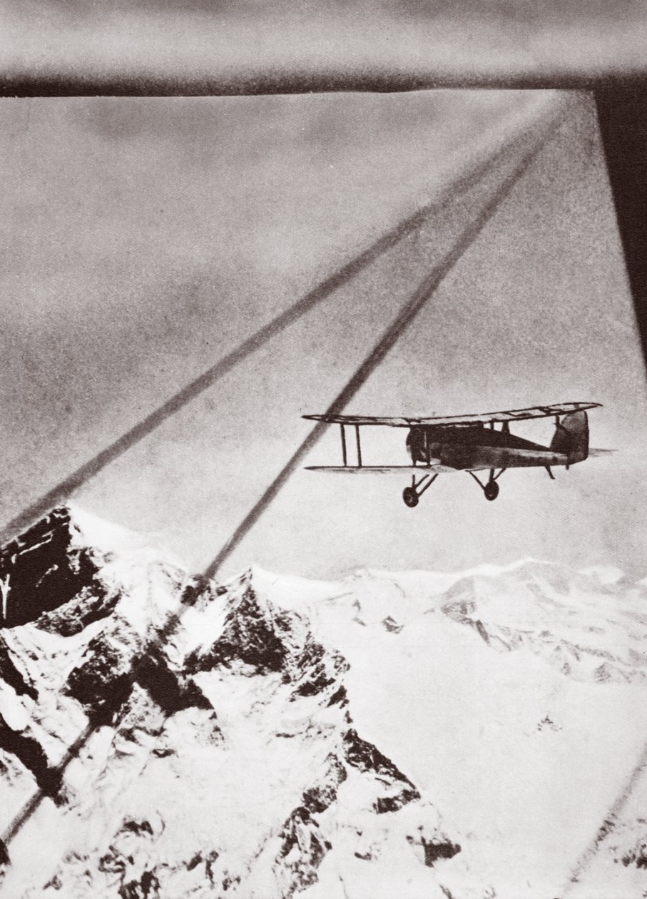 Vleugels over Everest, 1933 door English Photographer