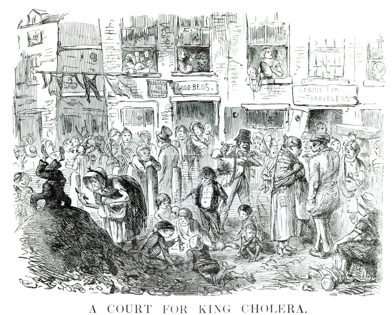 Een hof voor koning Cholera door English School