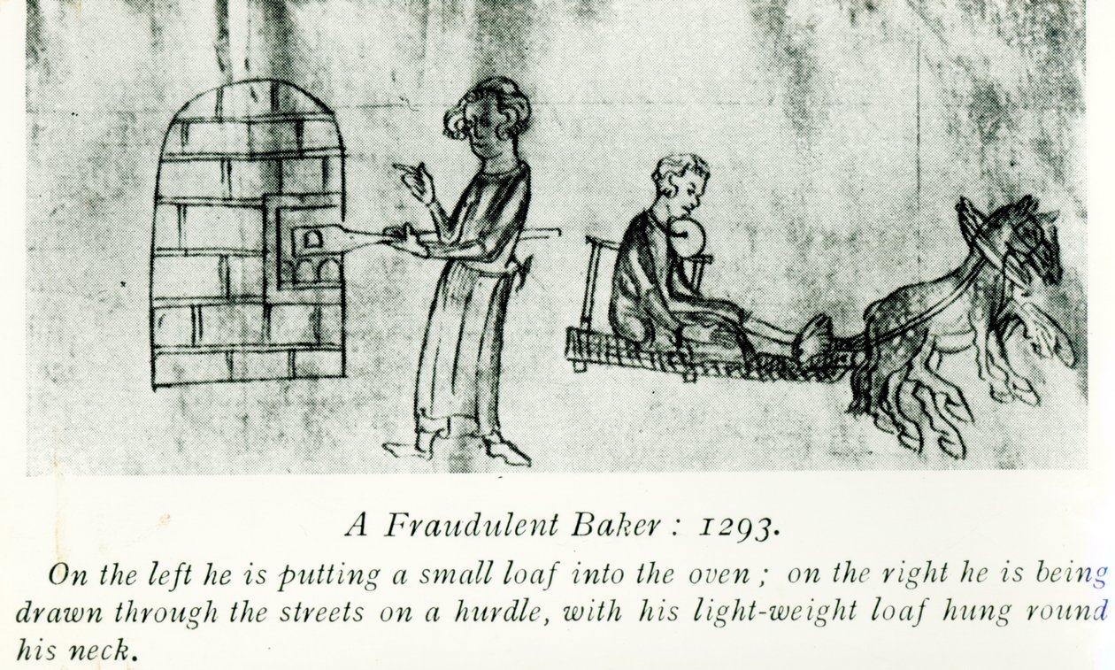 Een frauduleuze bakker, 1293 door English School