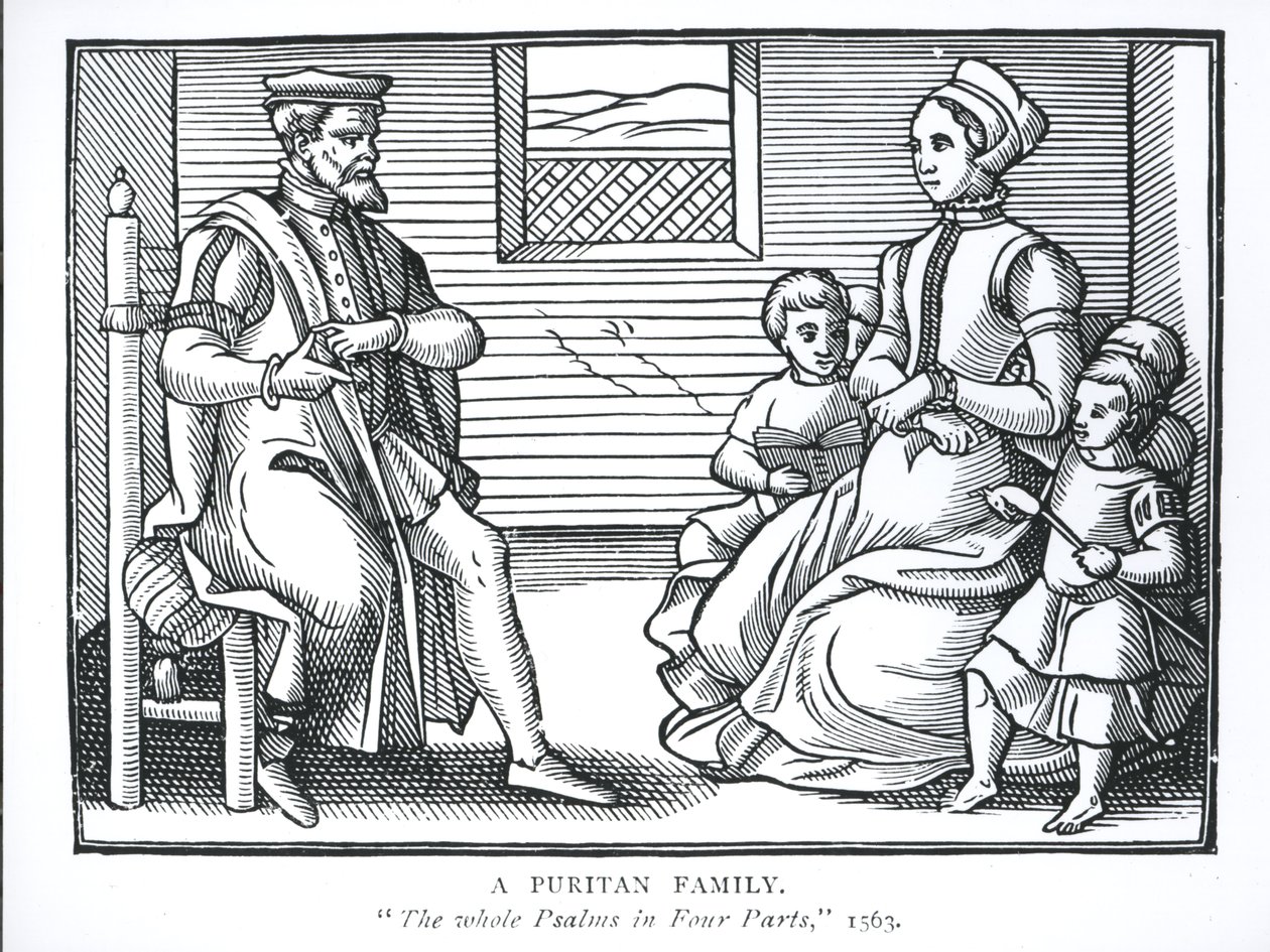 Een puriteinse familie, uit 