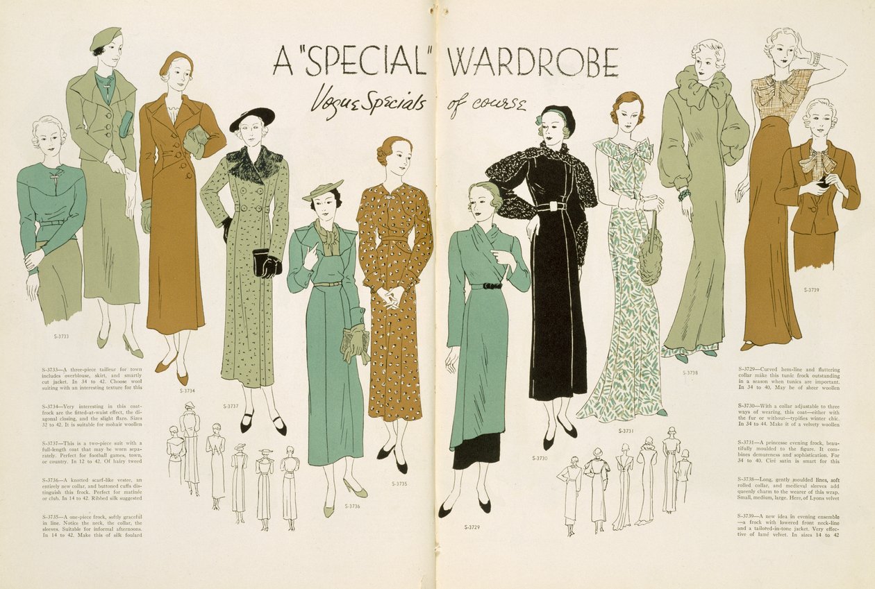 Een speciale garderobe, uit een 