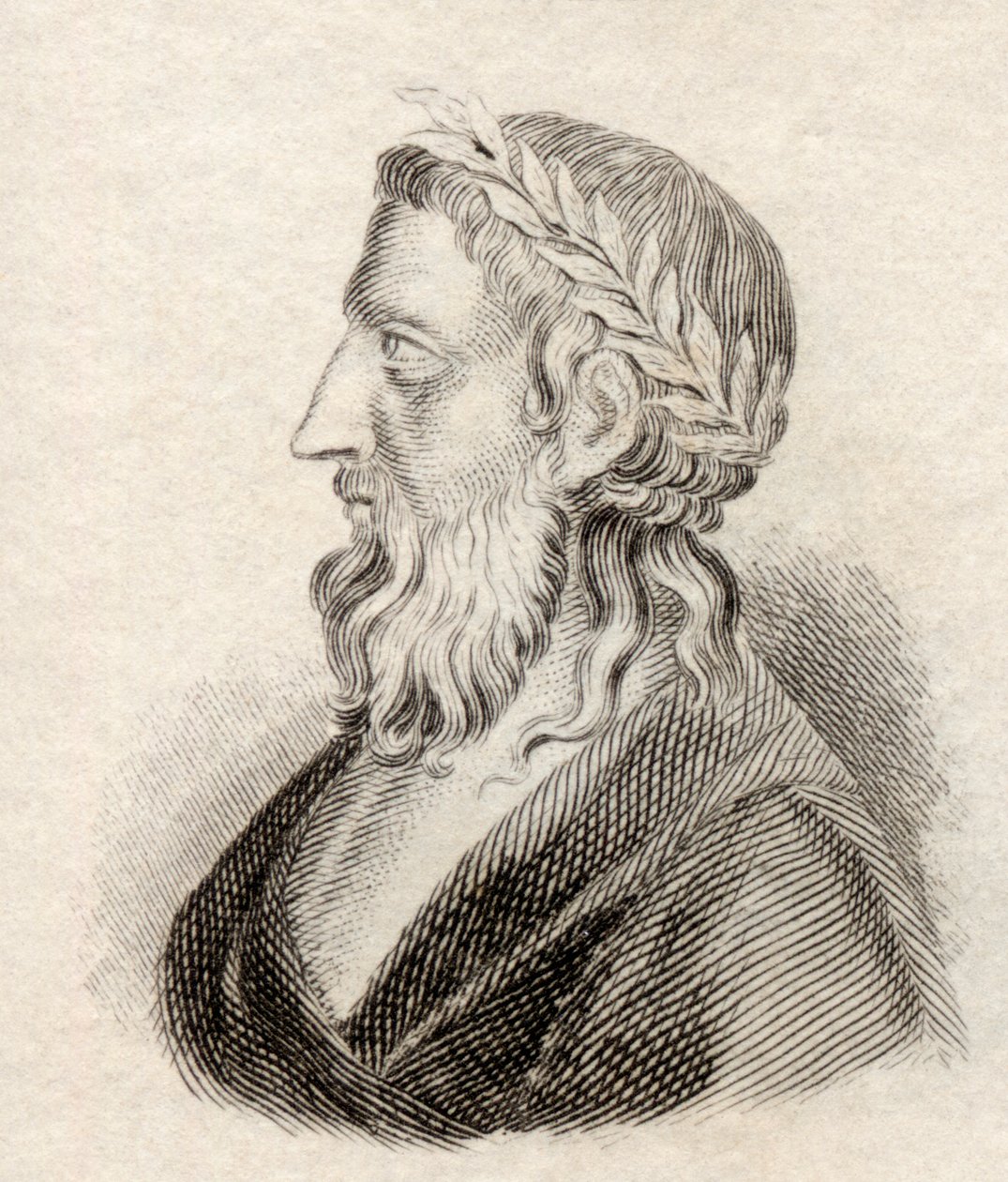 Anacreon, 1825 door English School