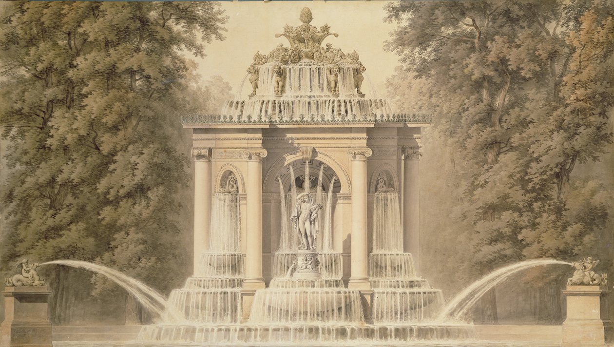 Architectonische waterfolly door English School