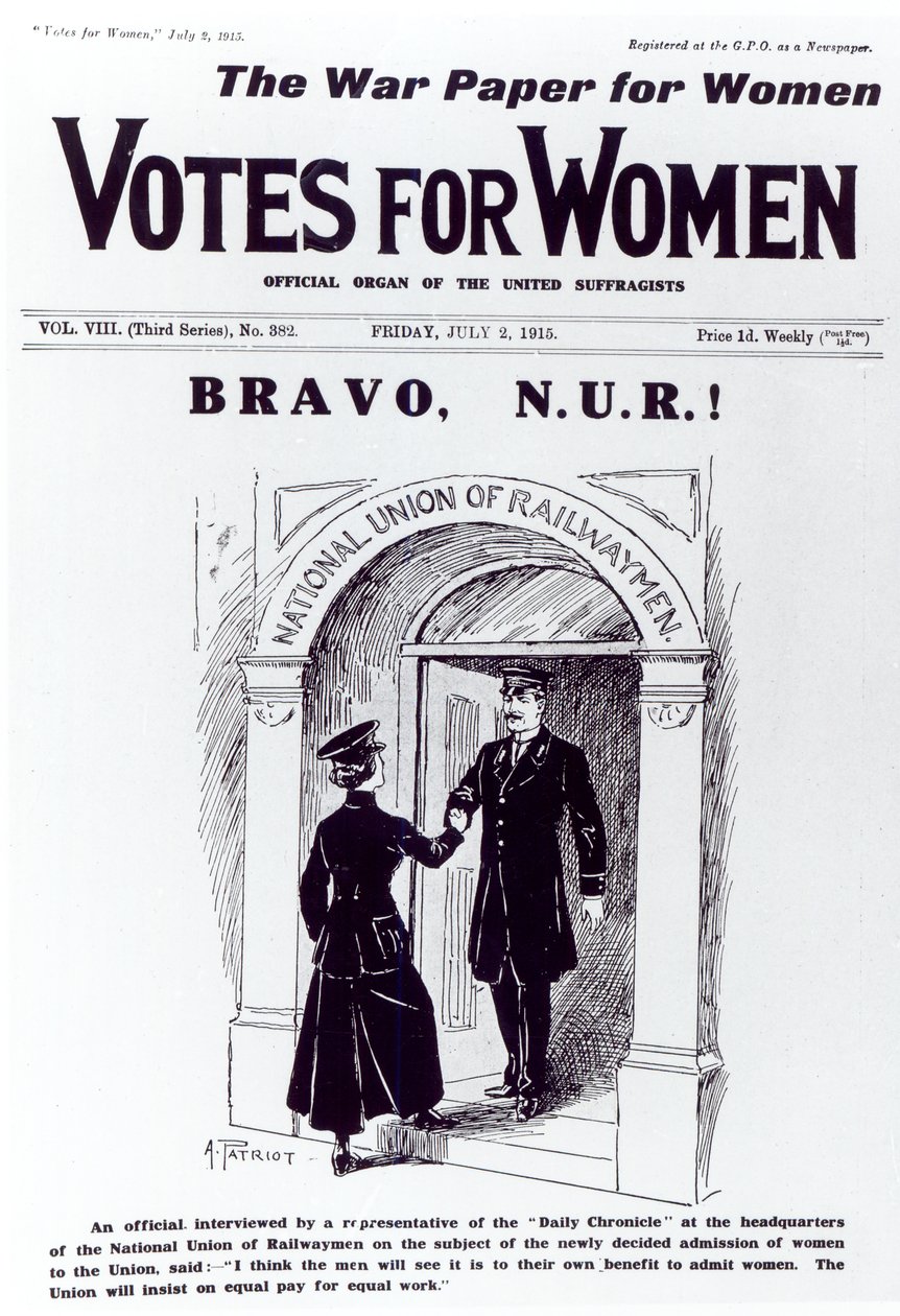 Bravo, N.U.R!, voorpagina van 