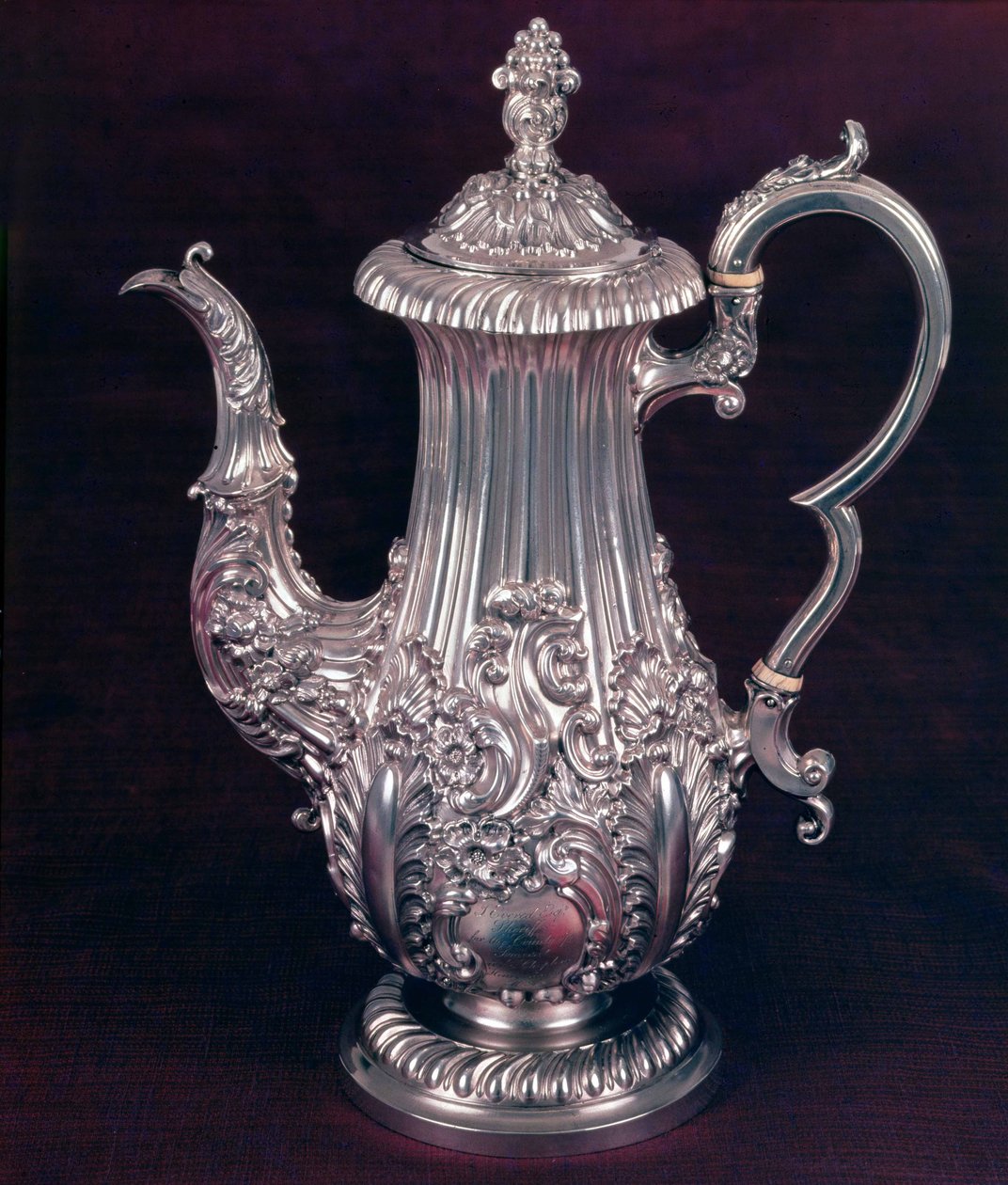Koffiepot door John Watson, Sheffield, 1818 door English School