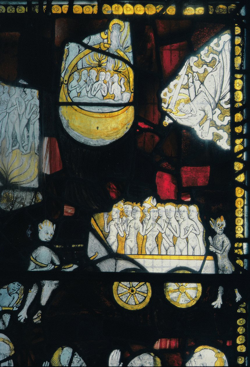 Laatste Oordeel (detail), 15e eeuw door English School
