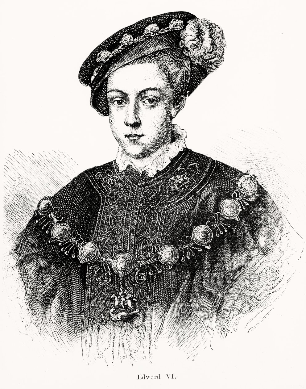 Edward VI (1537-53) door English School