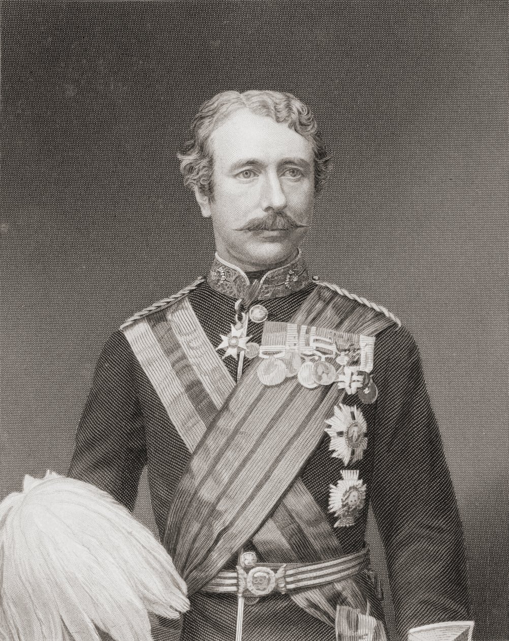 Veldmaarschalk Garnet Joseph Wolseley, 1e burggraaf Wolseley, 1883 door English School
