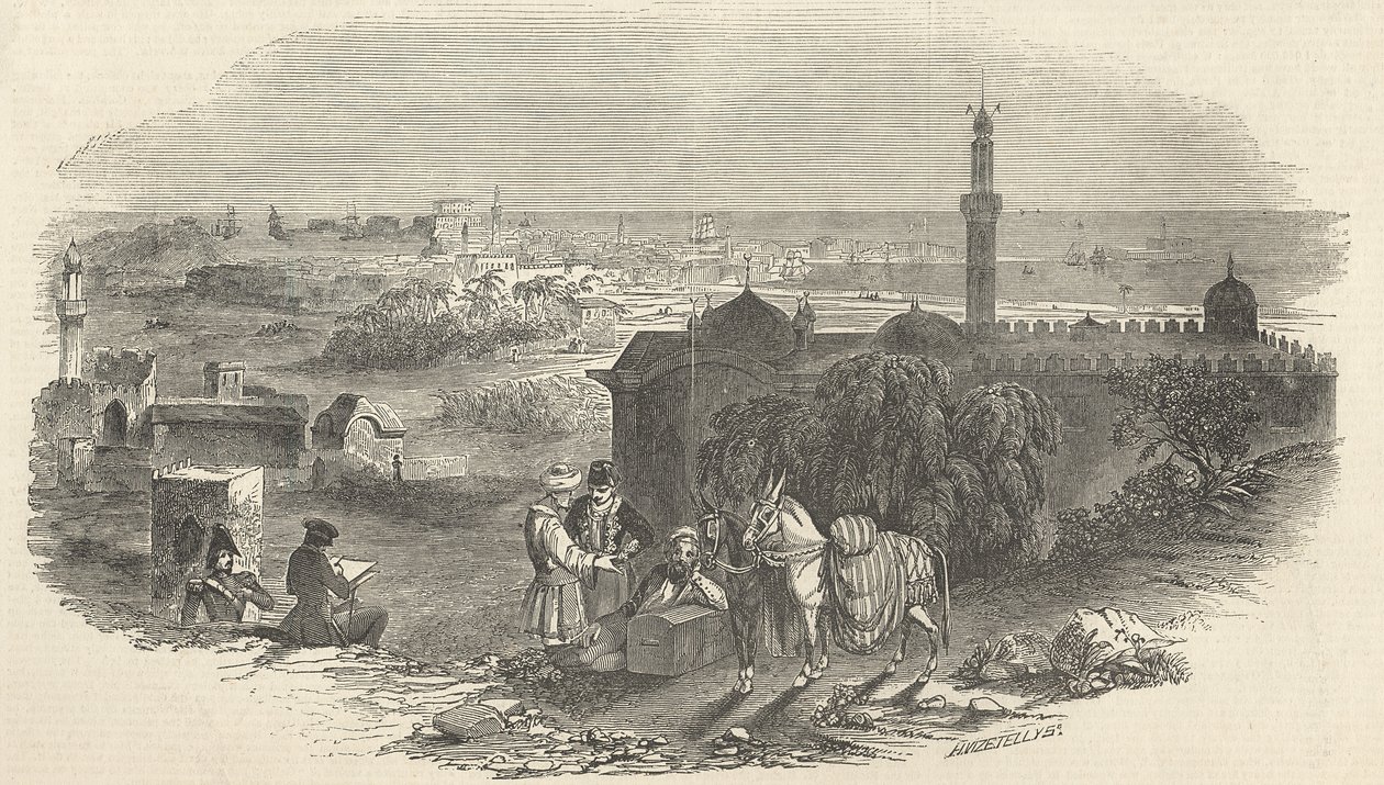 Buitenlandse graanhavens, Alexandrië, uit 