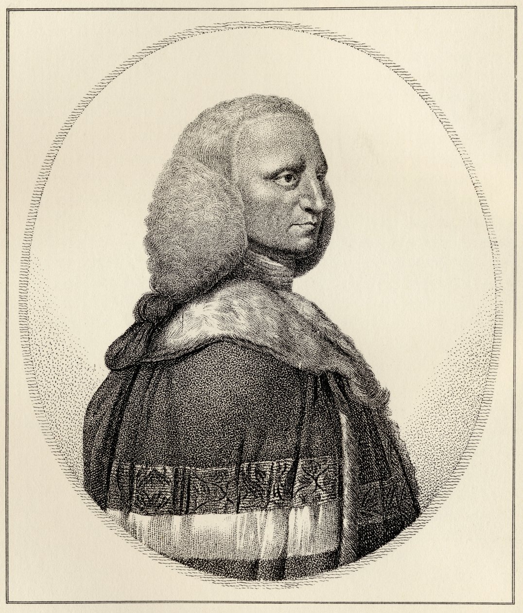 George Lyttelton, illustratie uit 
