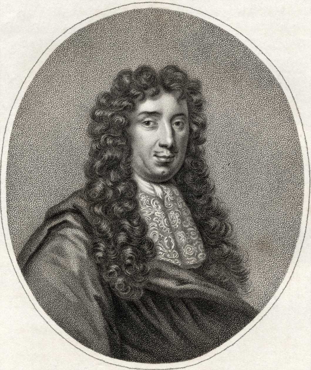 George Savile, gegraveerd door Bocquet, illustratie uit 