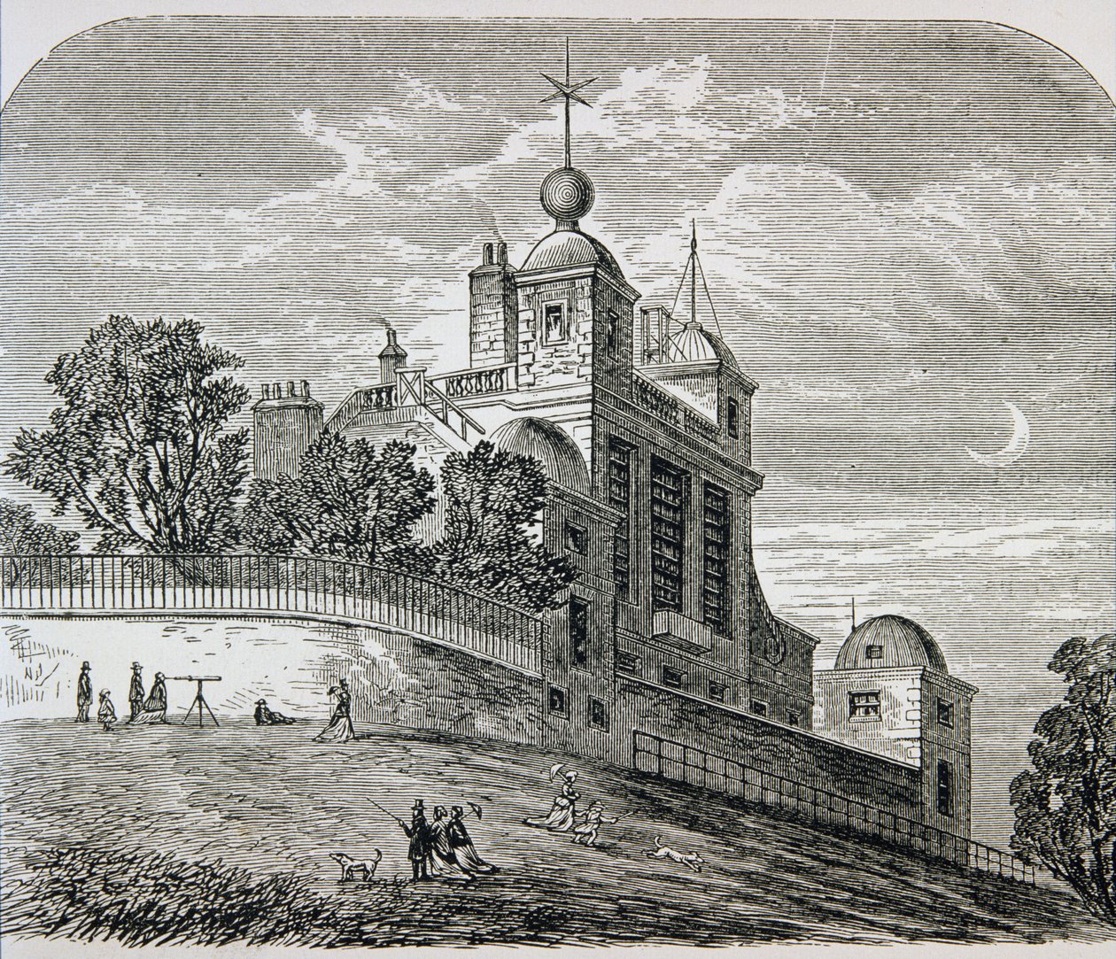 Greenwich Observatorium, Engeland, uit 