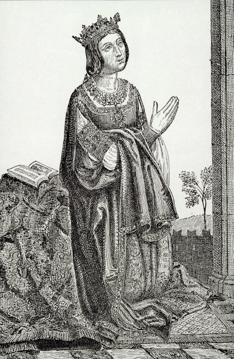 Isabella (1451-1504) van Castilië, genaamd La Catolica door English School