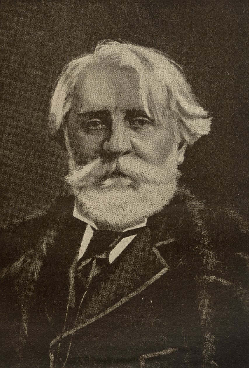 Ivan Sergejevitsj Toergenjev (1818-83) door English School