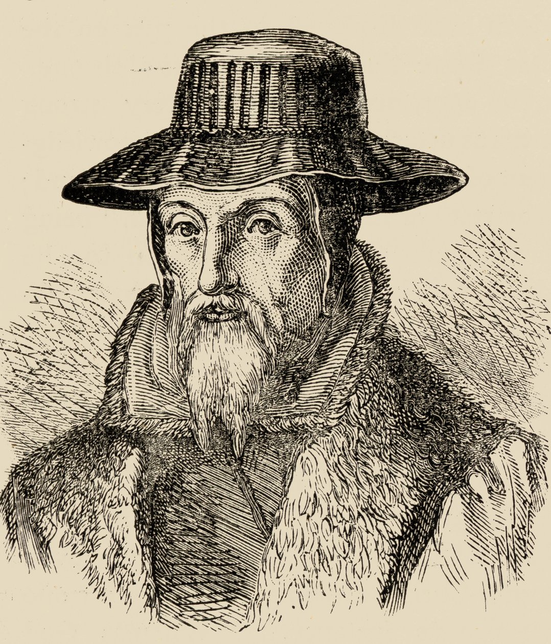John Foxe (1516-87) door English School