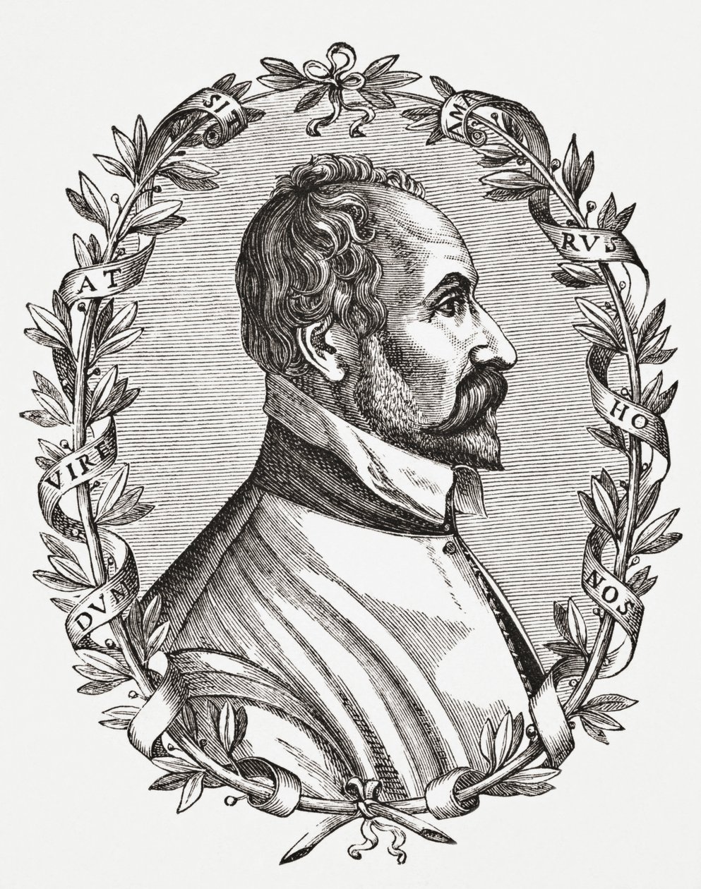 Pontus de Tyard, 1878 door English School