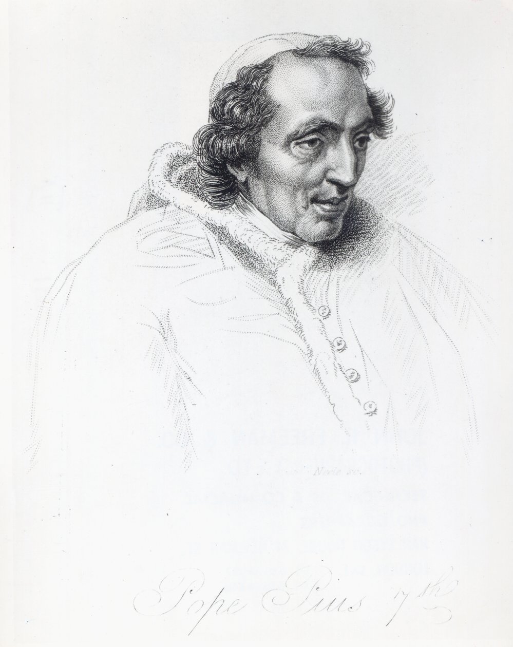 Paus Pius VII door English School