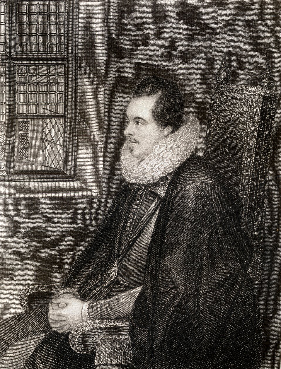 Portret van Charles Blount (c.1562-1606) 8e Graaf van Devonshire, uit 