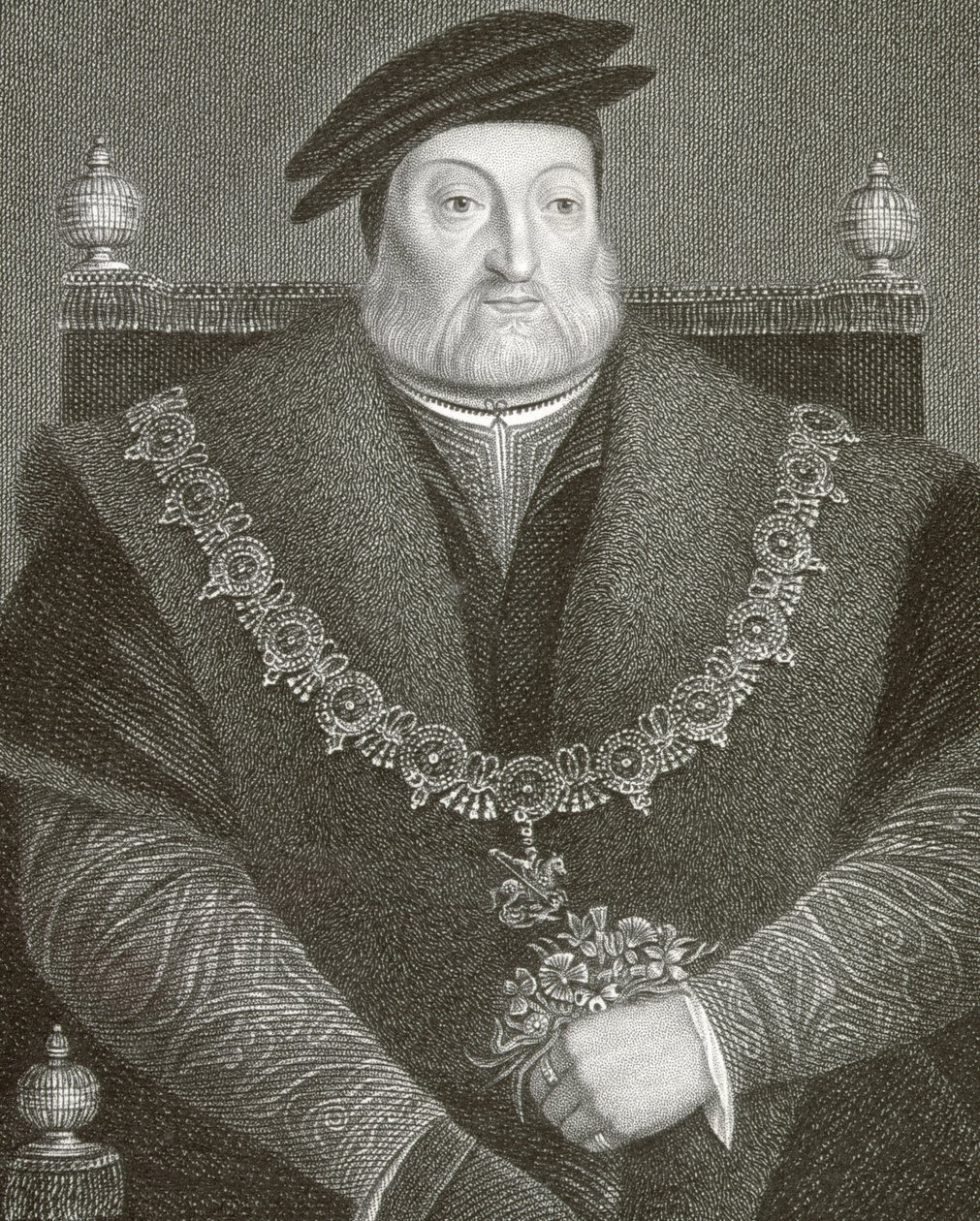 Portret van Charles Brandon, 1e Hertog van Suffolk, uit 