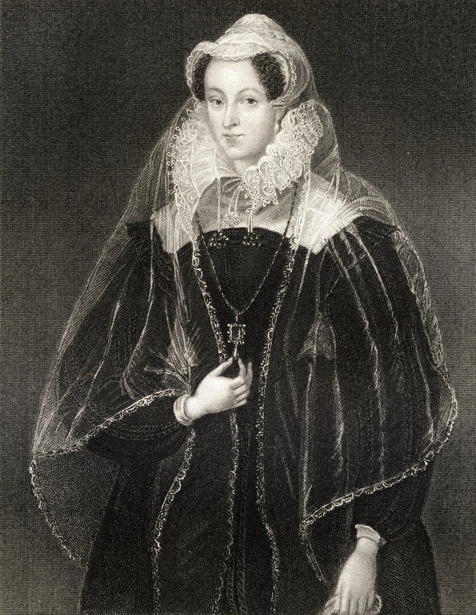 Portret van Mary, Koningin van Schotland (1542-87), uit 