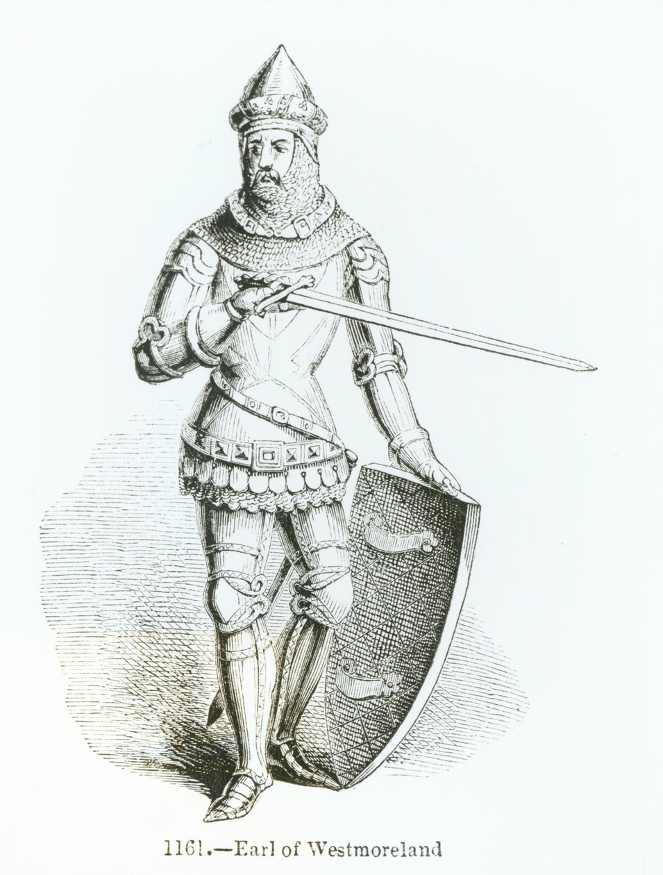 Portret van Ralph Neville, zesde Baron van Neville van Raby en eerste Graaf van Westmoreland (1364-1425) door English School