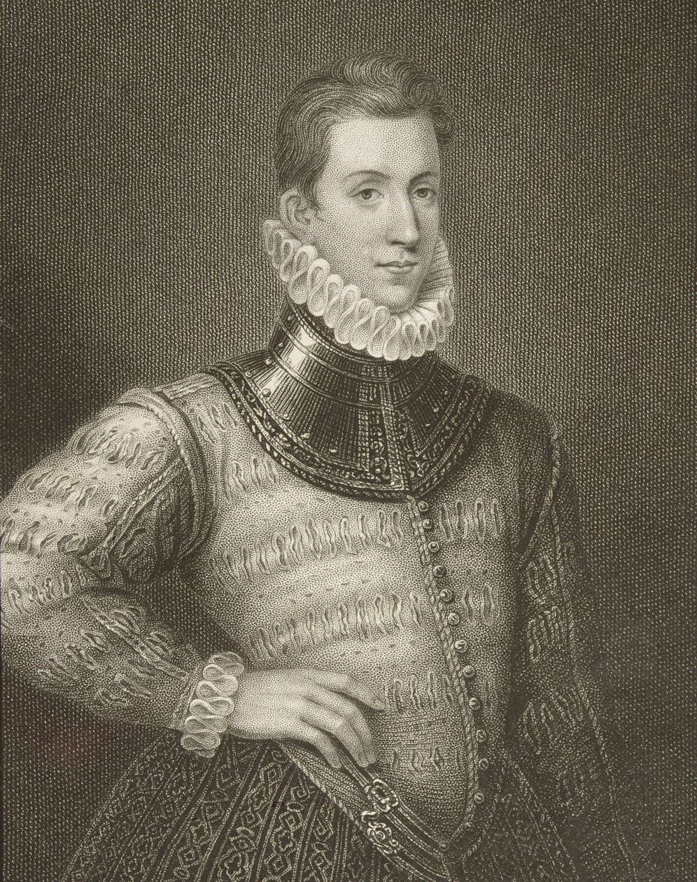 Portret van Sir Philip Sidney (1554-1586) uit 