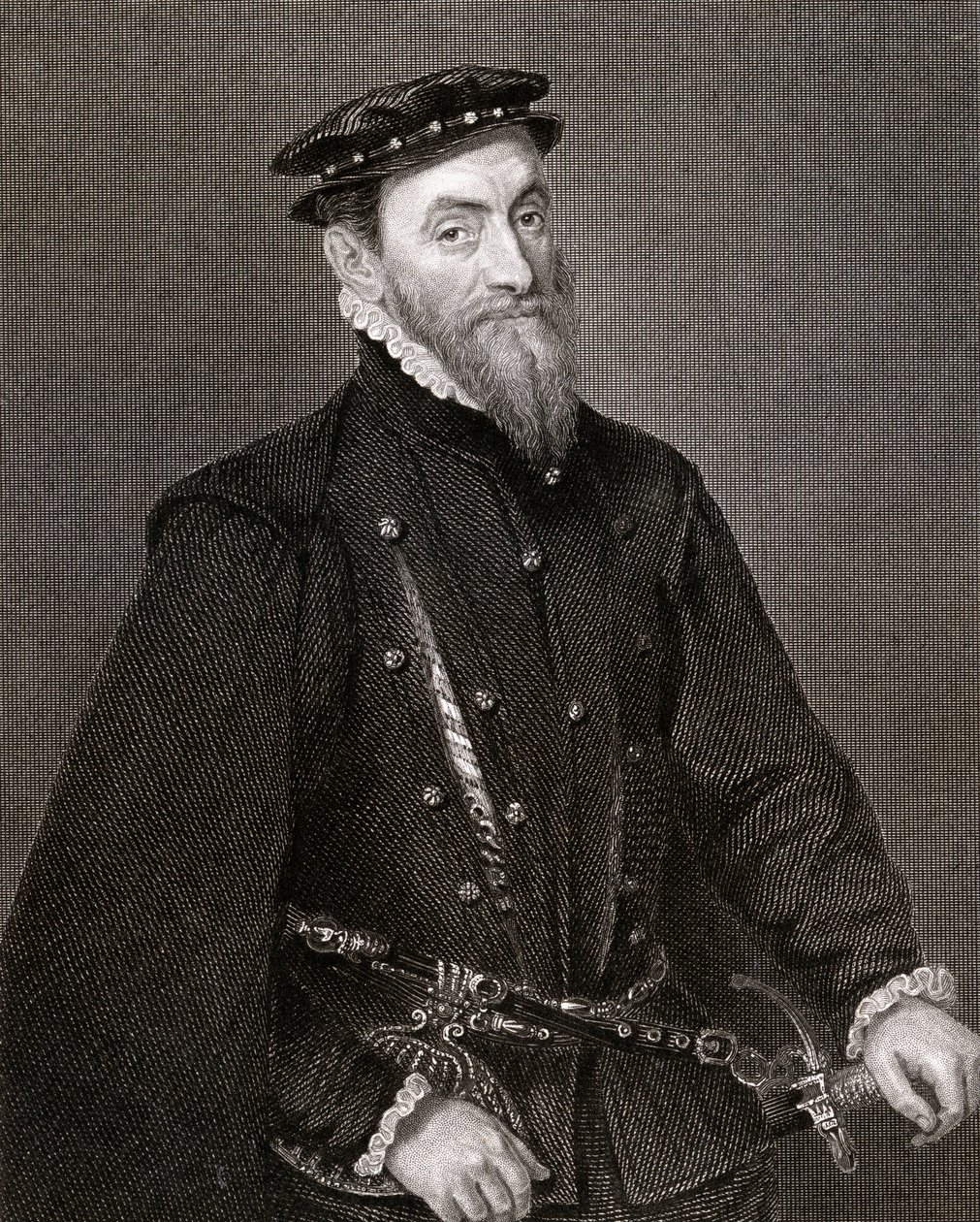 Portret van Sir Thomas Gresham (1519-79) uit 