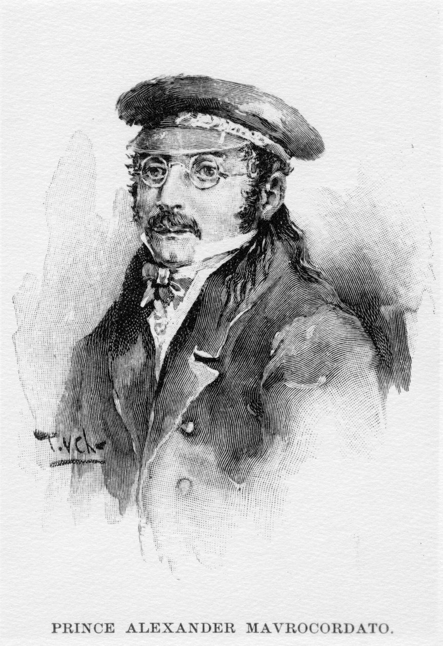Prins Alexander Mavrocordato door English School