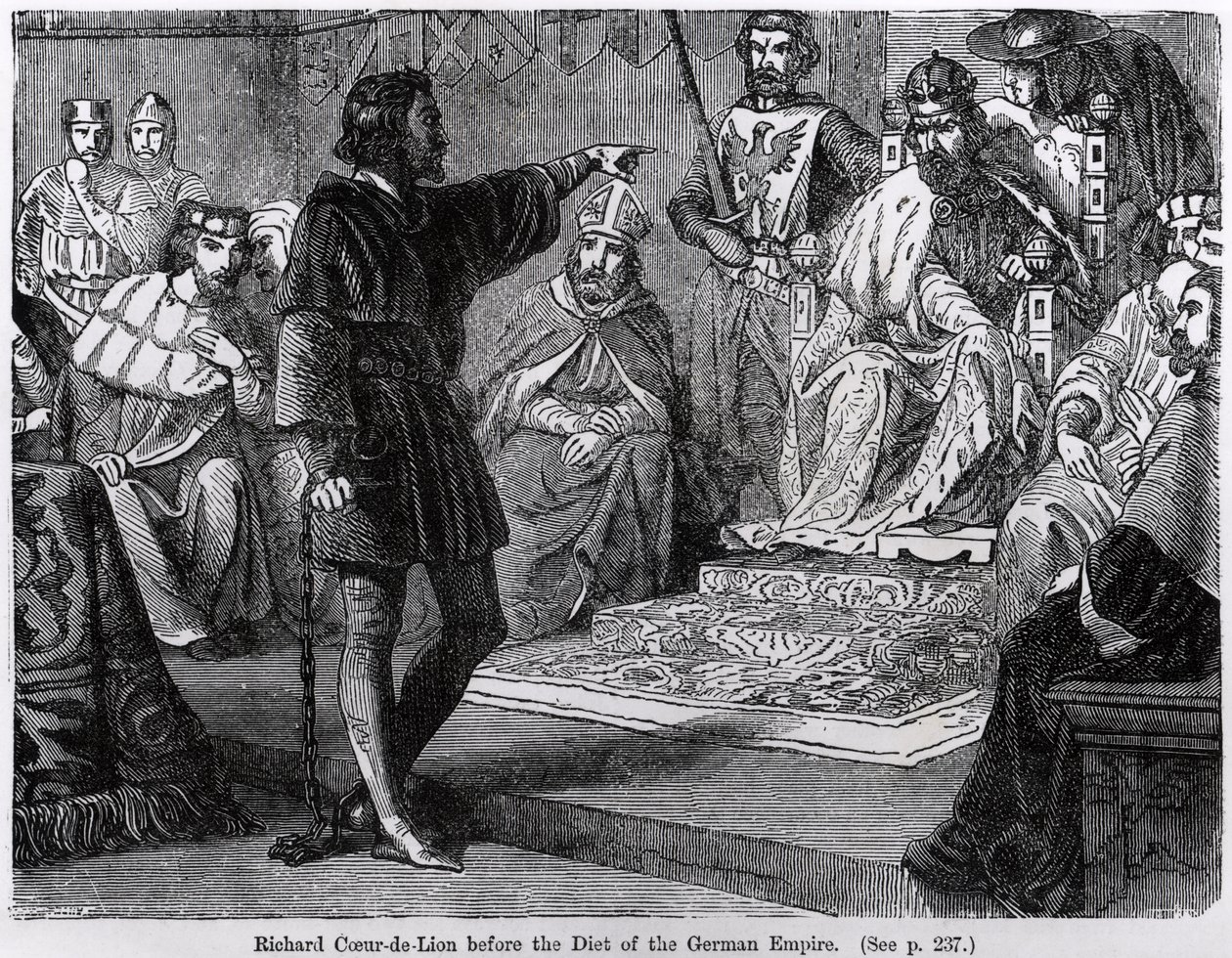 Richard Leeuwenhart voor de Rijksdag van het Duitse Rijk door English School