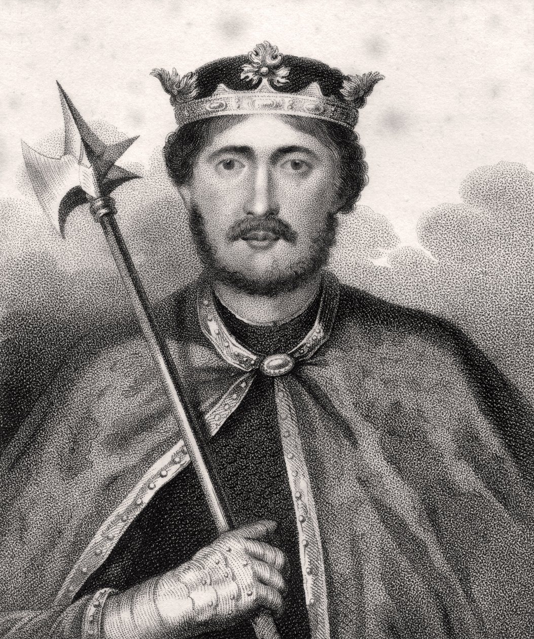 Richard I, gegraveerd door Bocquet, uit 
