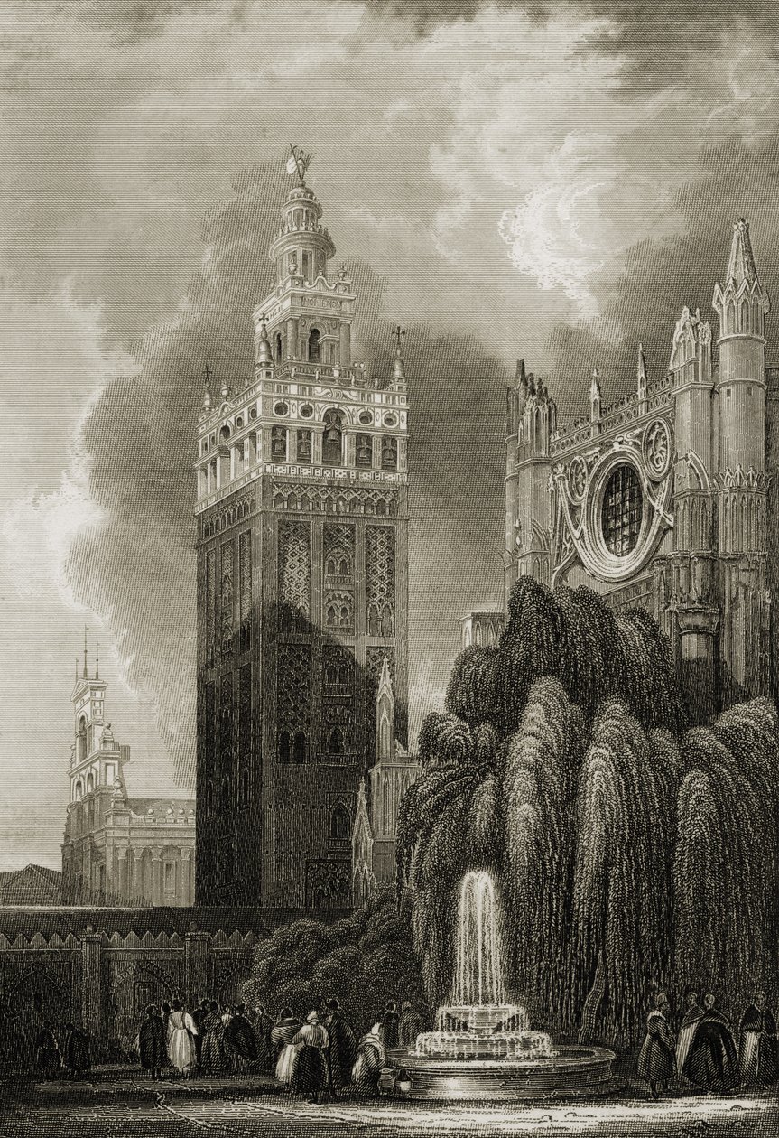 De Giralda Toren, Sevilla, Spanje door English School