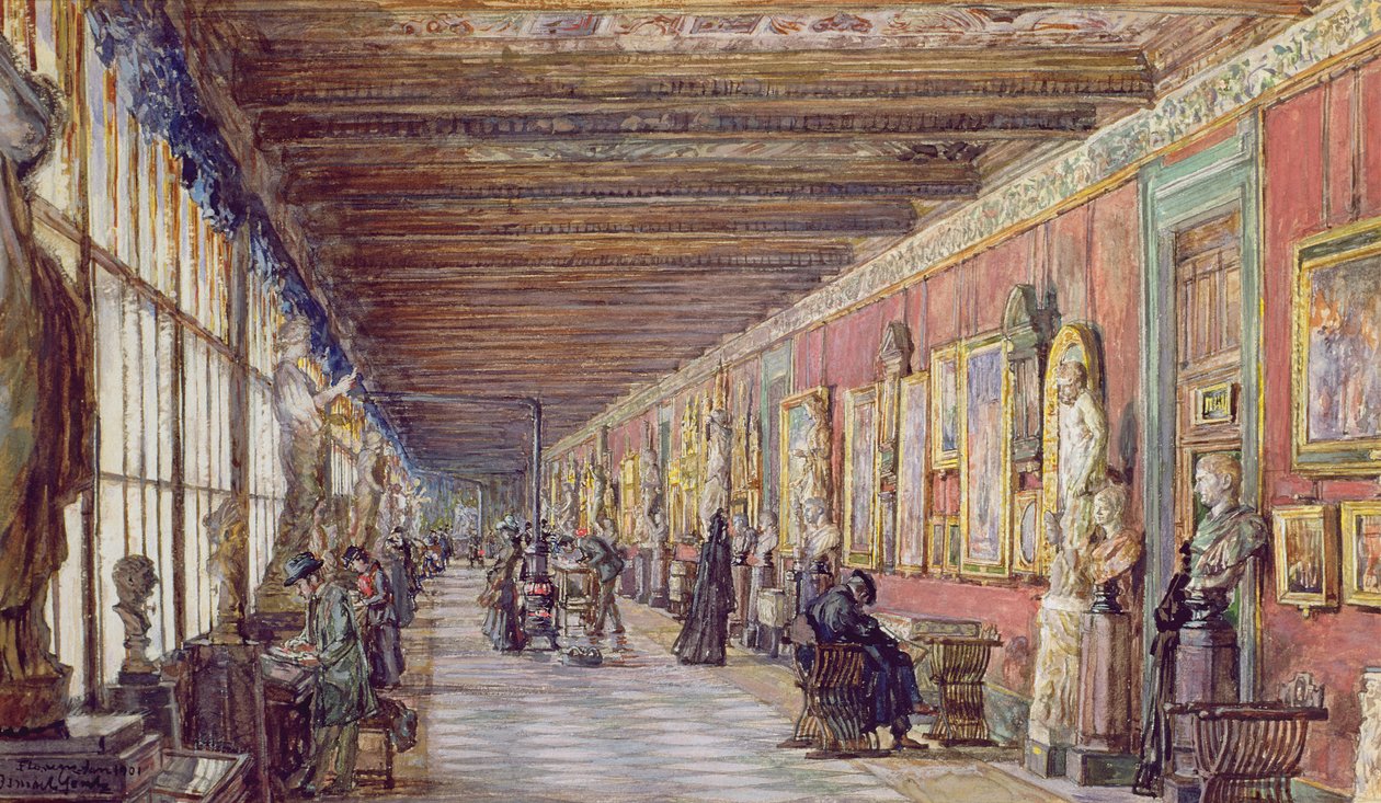 De Lange Galerij, De Uffizi door English School