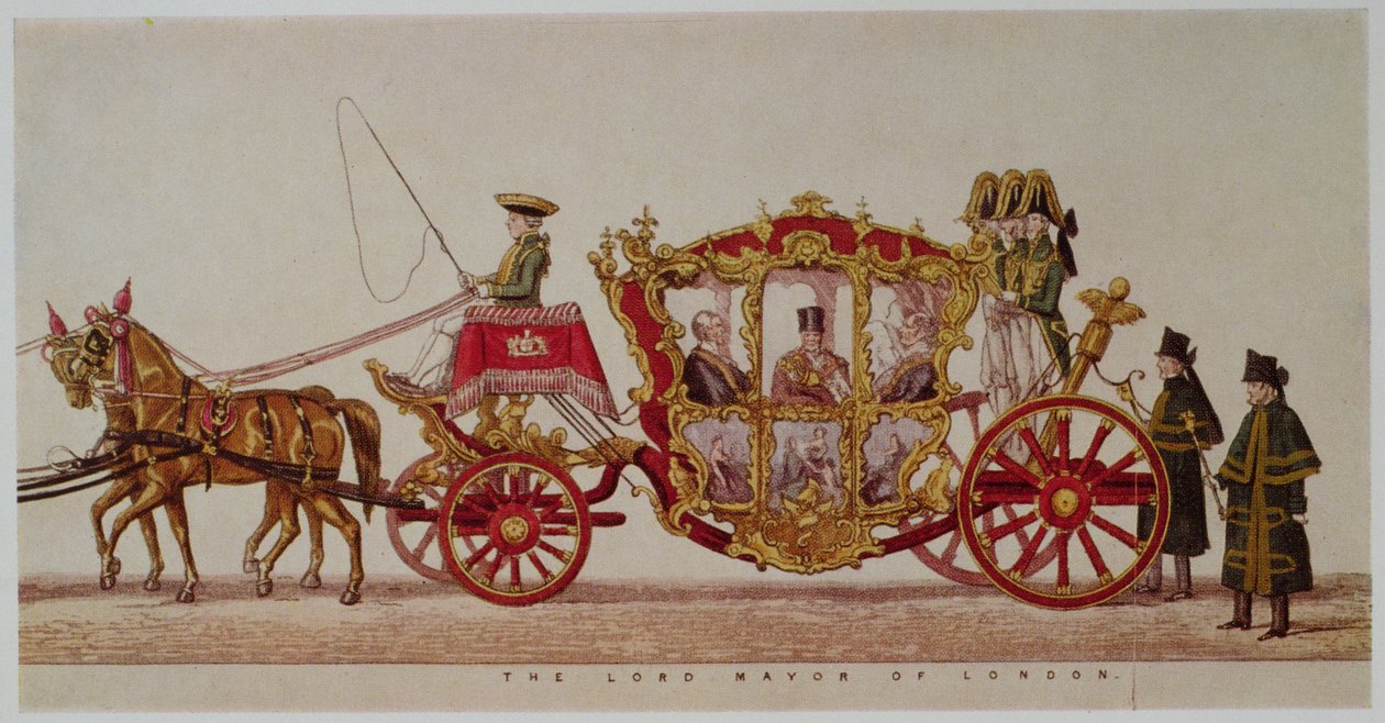 De burgemeester van Londen, 1853 door English School