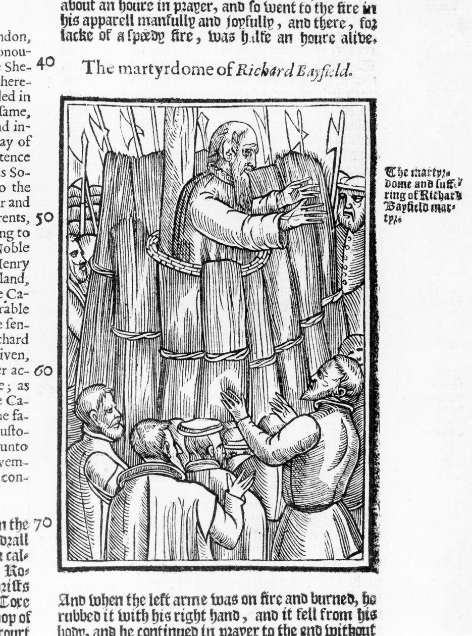 Het Martelaarschap van Richard Bayfield (gest.1531) uit 