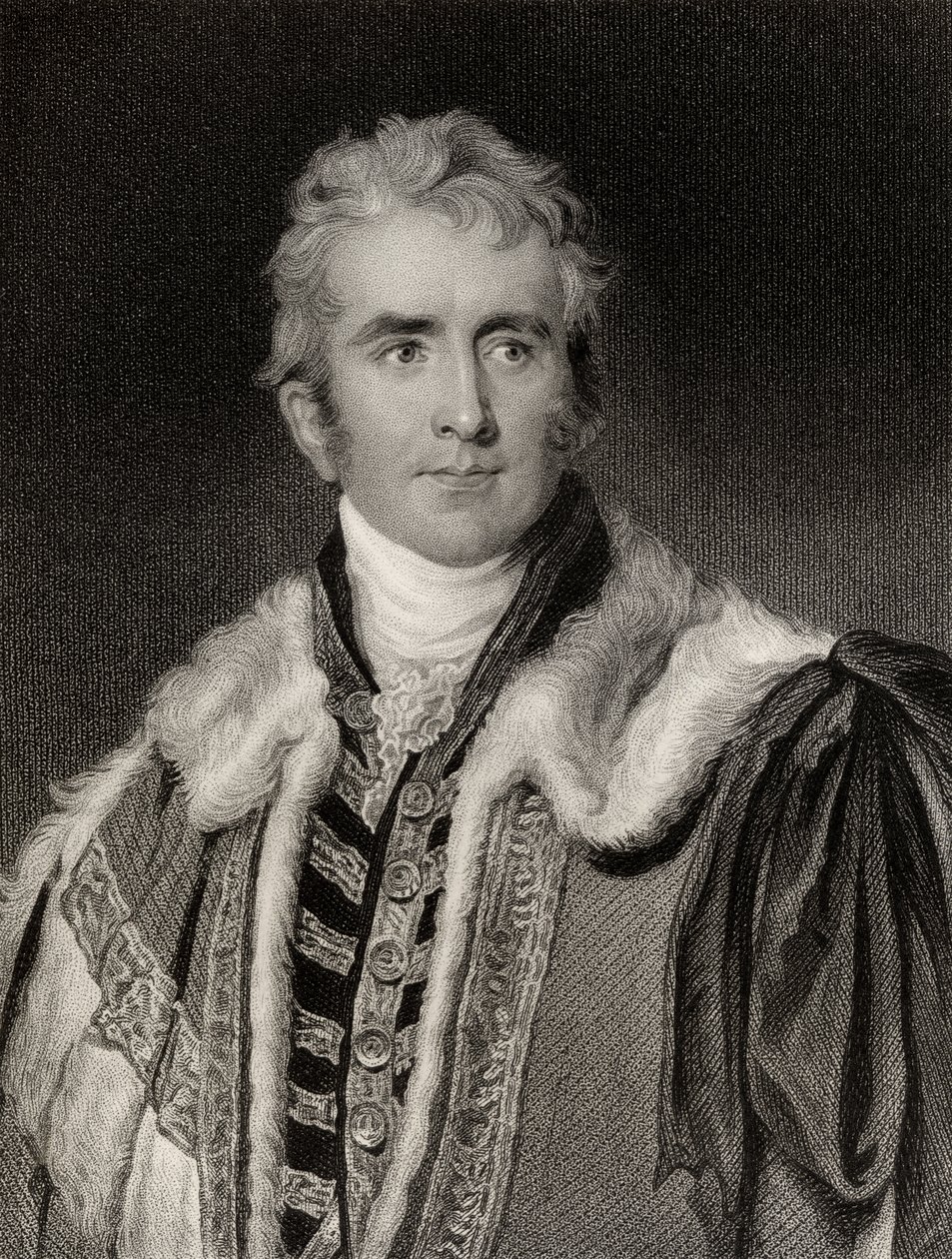 William Pitt Amherst (1773-1857) Graaf van Arracan door English School