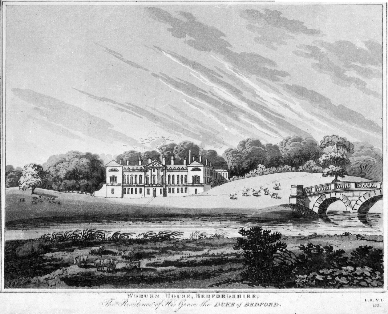 Woburn Abbey, Bedfordshire door English School