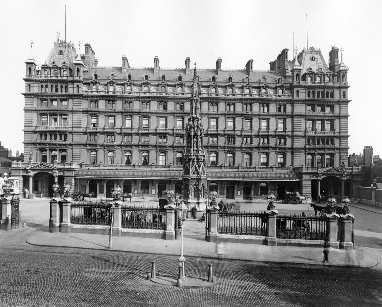 Charing Cross Hotel door English Photographer