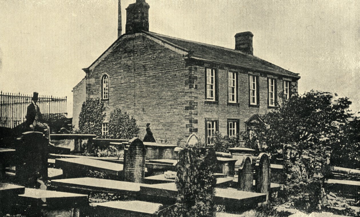 Haworth Parsonage, thuis van de familie Brontë door English Photographer