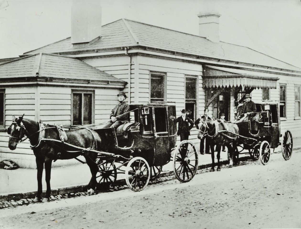 Paard-en-wagen taxi